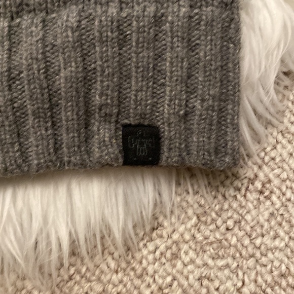 TNA 100% Lambswool Grey Knitted Zip Up Sweater - Picture 5 of 12